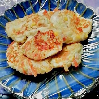 はんぺんと豆腐の大判焼き